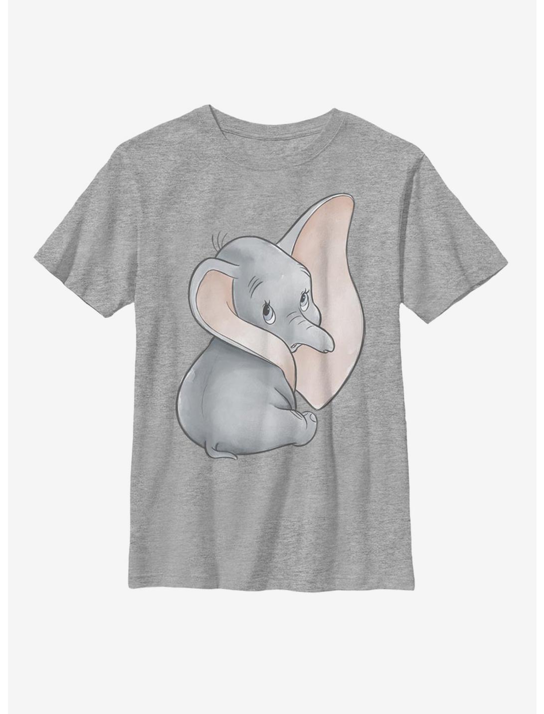 Disney Dumbo A Little Shy Youth T-Shirt, ATH HTR, hi-res