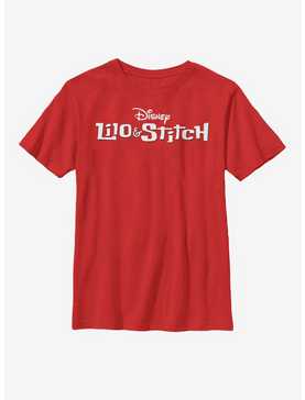 Disney Lilo And Stitch Classic Logo Youth T-Shirt, , hi-res