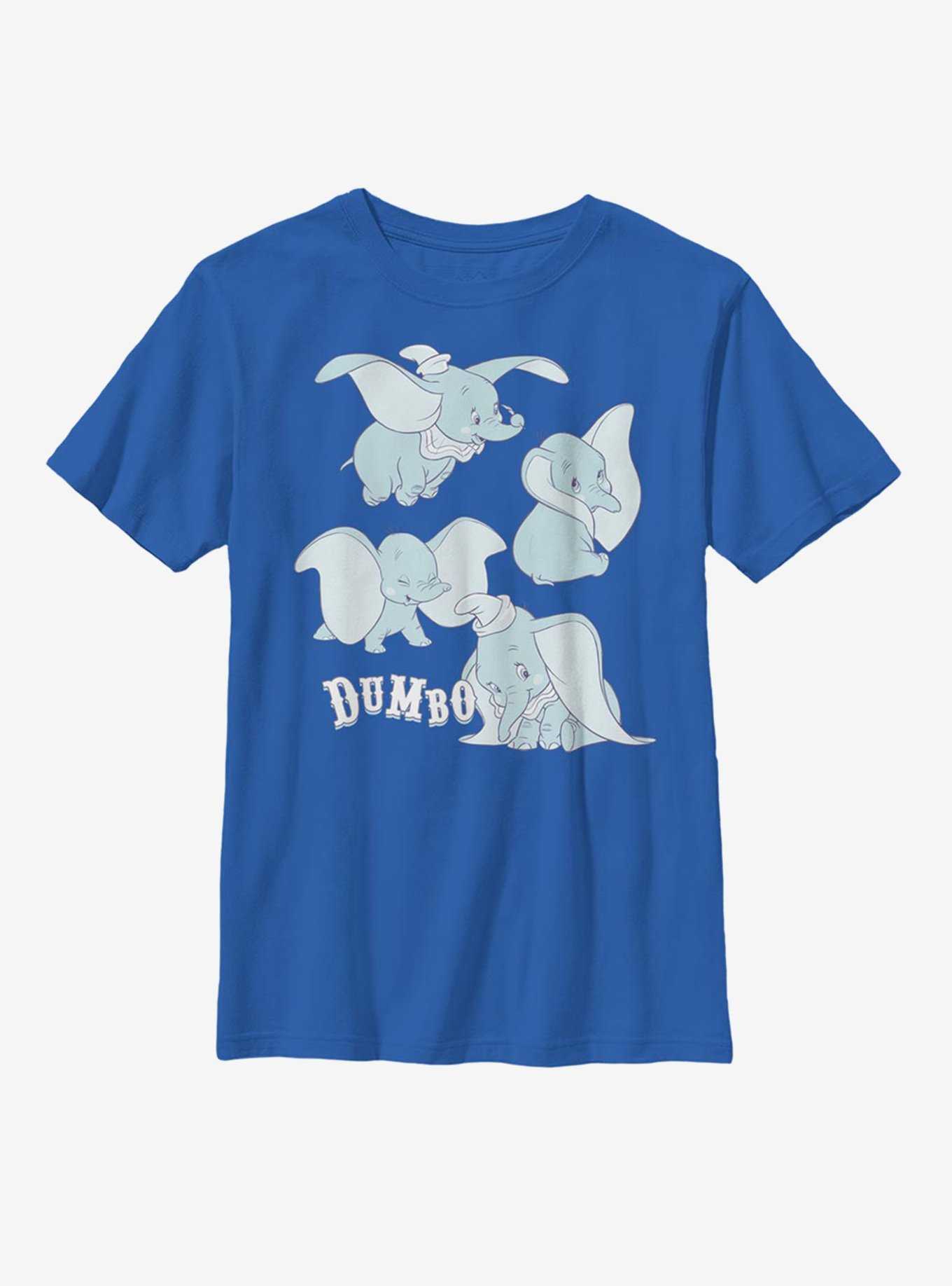 Disney Dumbo Poses Youth T-Shirt, , hi-res