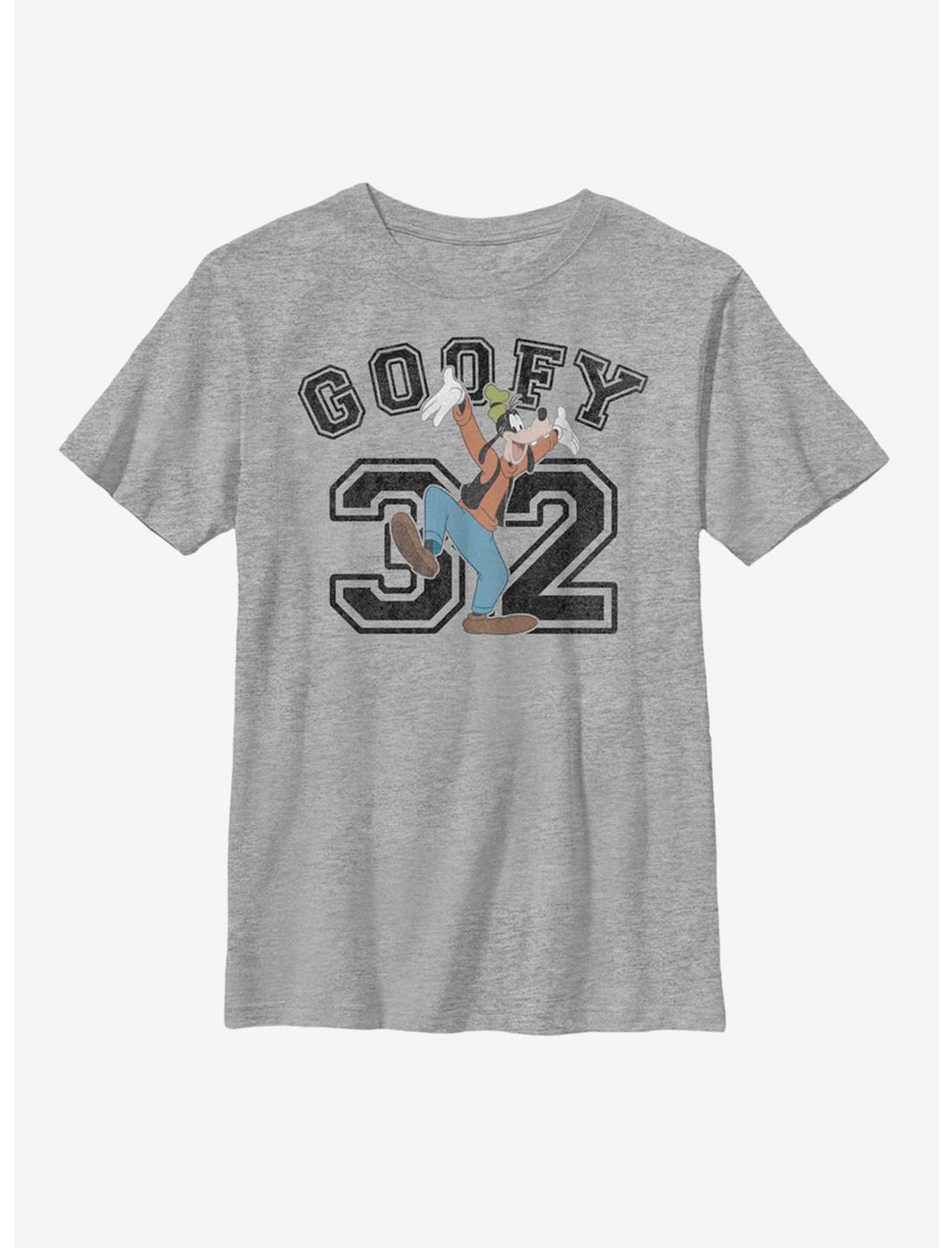 Disney Goofy Collegiate Youth T-Shirt, ATH HTR, hi-res