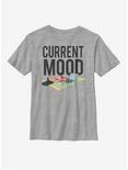 Disney Lilo And Stitch Current Mood Lilo Youth T-Shirt, ATH HTR, hi-res