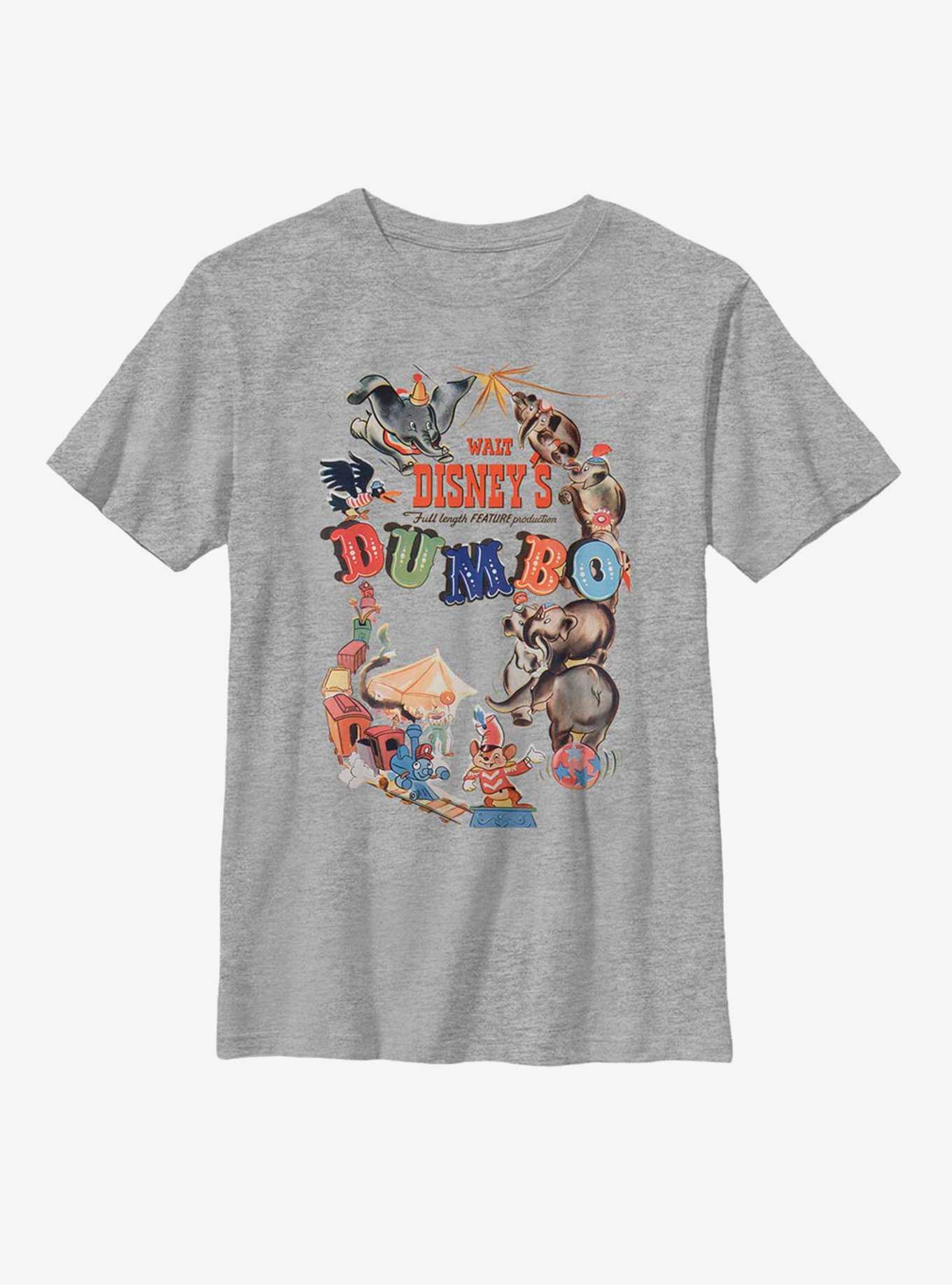 Disney Dumbo Theatrical Poster Youth T-Shirt, , hi-res
