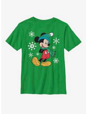 Disney Mickey Mouse Big Holiday Mickey Youth T-Shirt, , hi-res