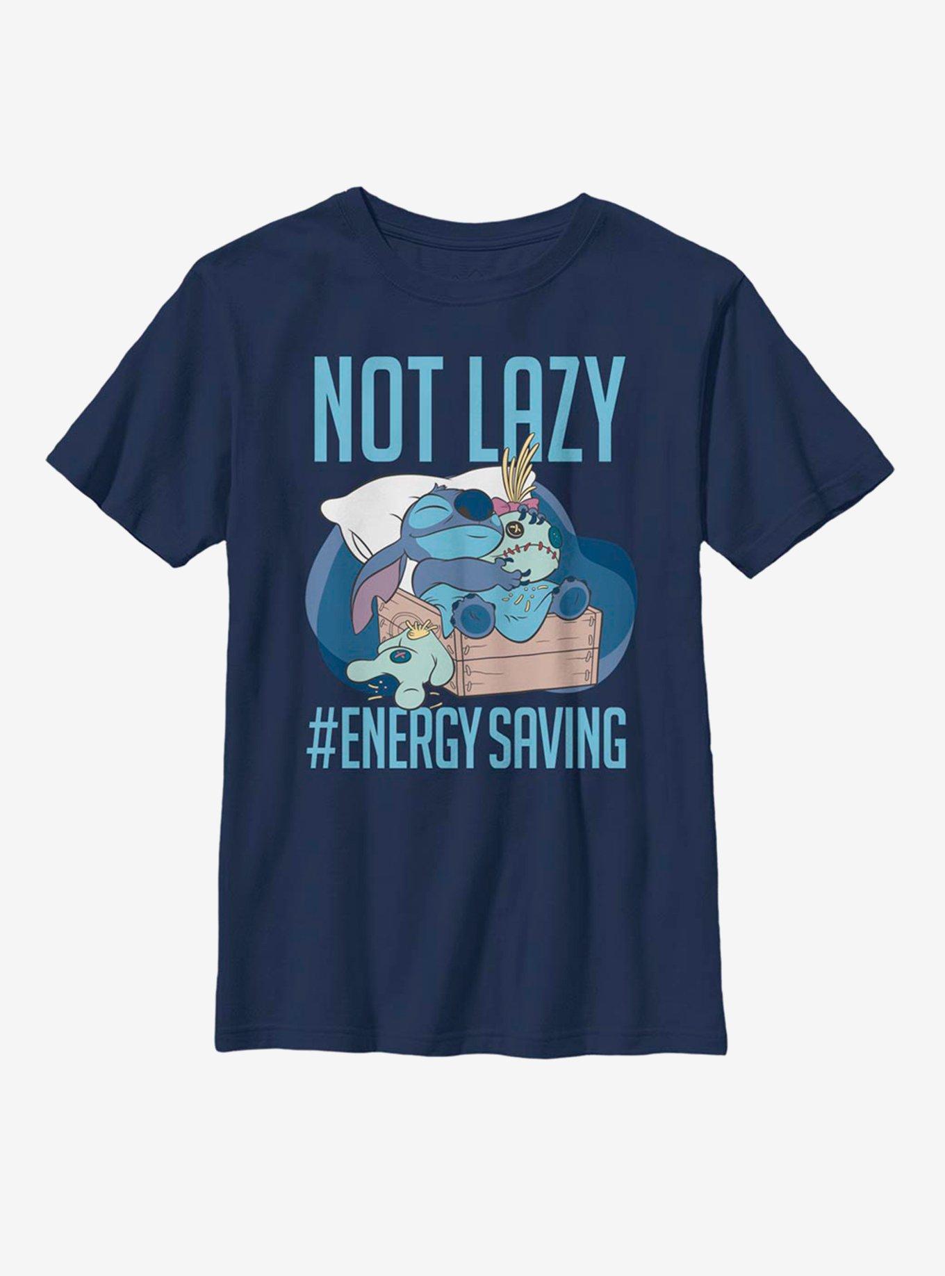 Disney Lilo And Stitch Energy Saving Youth T-Shirt