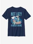 Disney Lilo And Stitch Energy Saving Youth T-Shirt, NAVY, hi-res