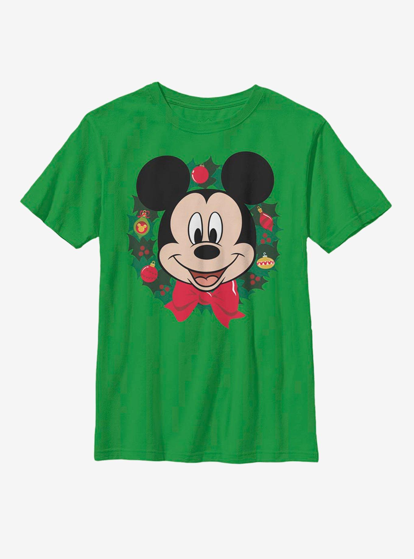Disney Mickey Mouse Big Mickey Holiday Youth T-Shirt