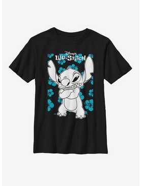 Disney Lilo And Stitch Bad Mood Stitch Youth T-Shirt, , hi-res