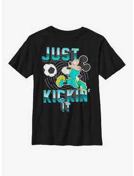 Disney Mickey Mouse Kickin' It Youth T-Shirt, , hi-res