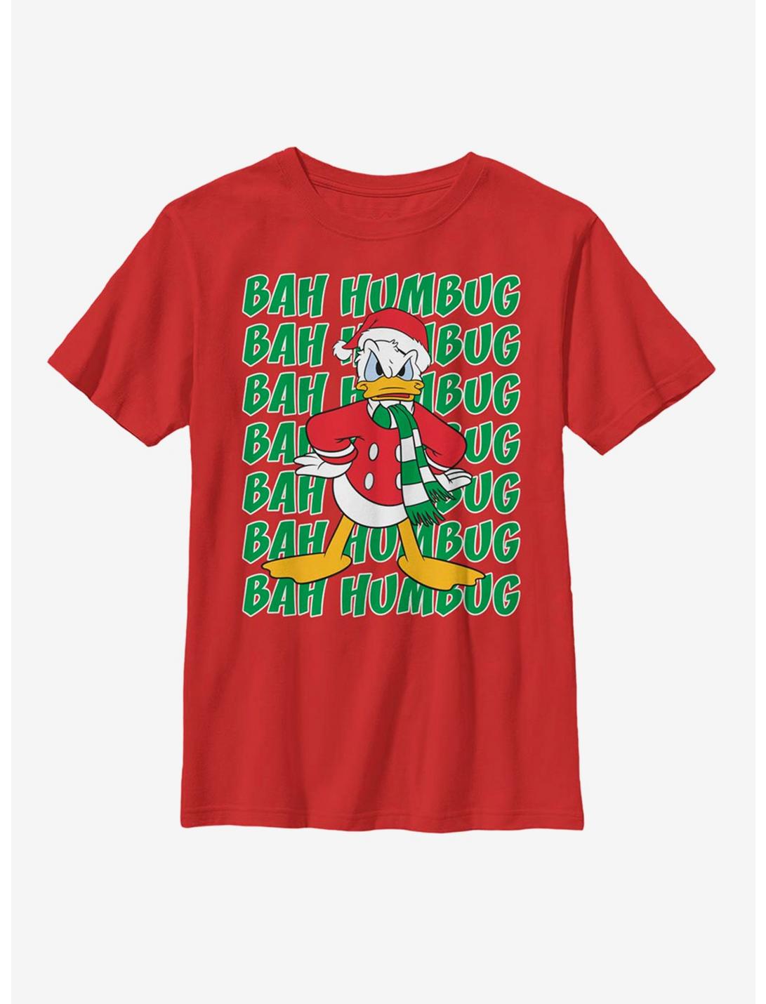 Disney Donald Duck Scrooge Youth T-Shirt, RED, hi-res