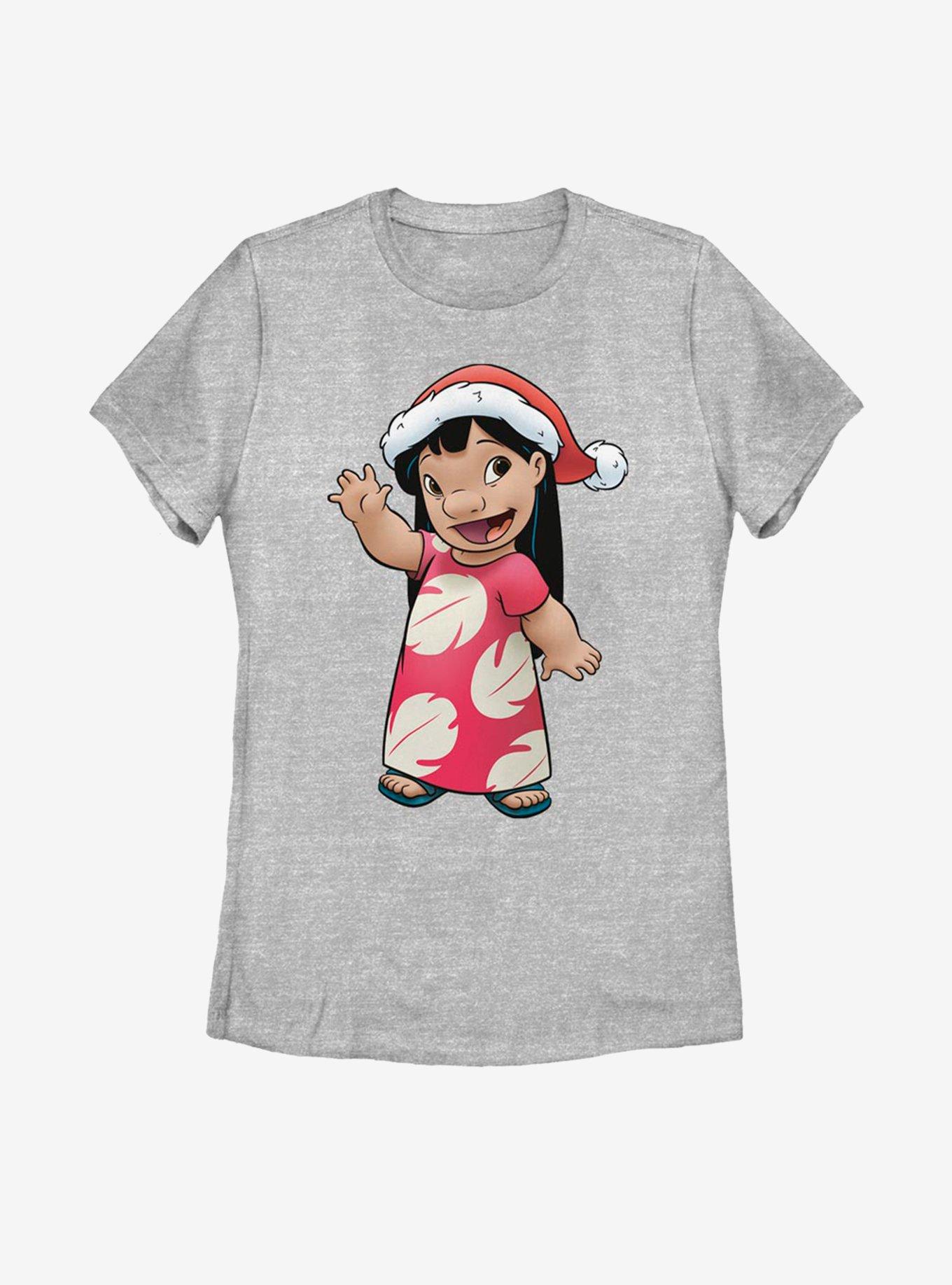 Disney Lilo And Stitch Lilo Holiday Womens T-Shirt