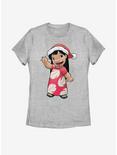 Disney Lilo And Stitch Lilo Holiday Womens T-Shirt, ATH HTR, hi-res