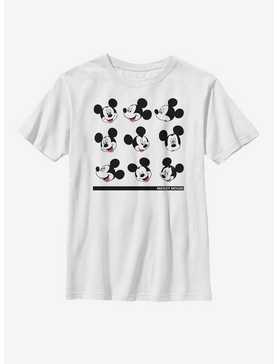 Disney Mickey Mouse Expressions Youth T-Shirt, , hi-res