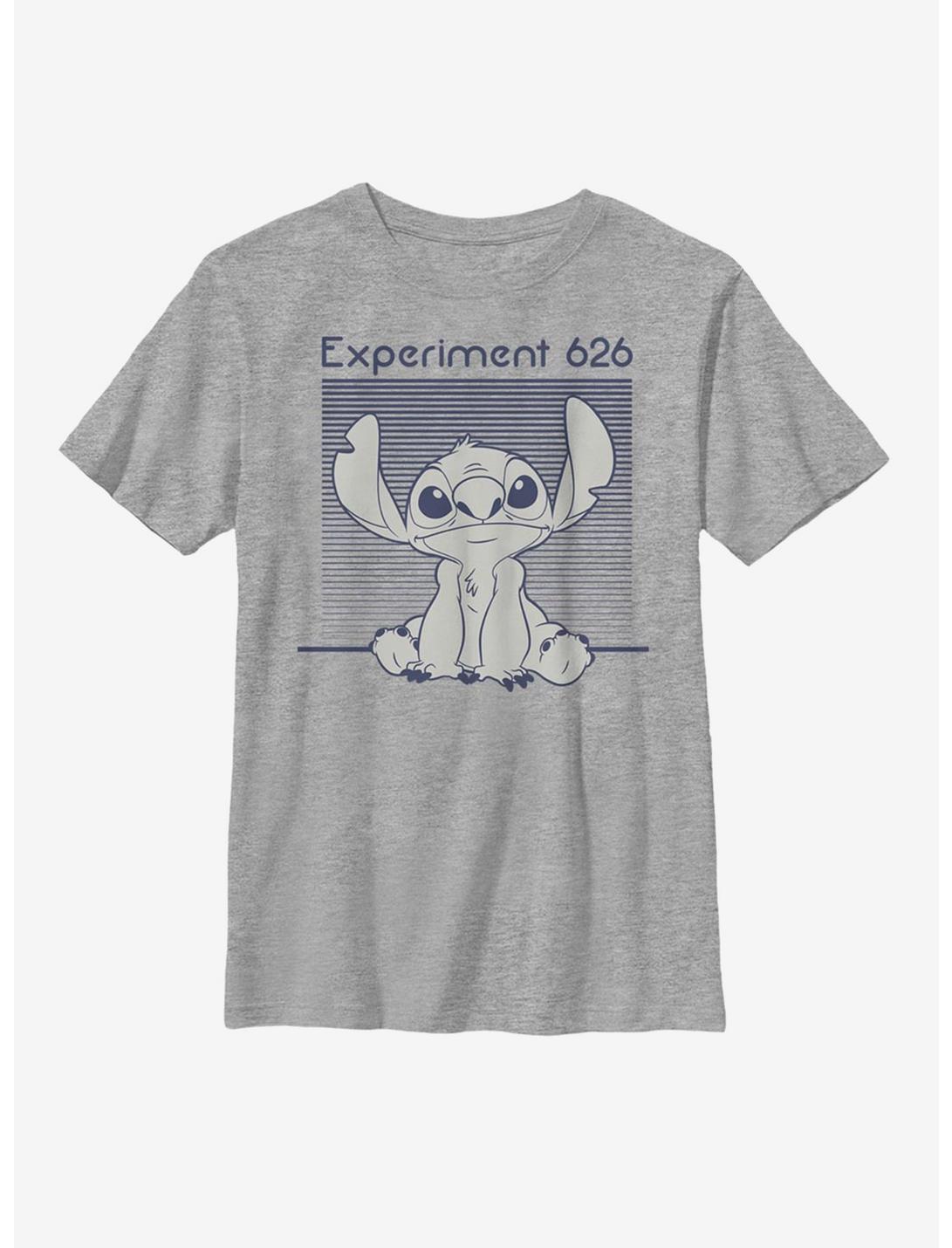 Disney Lilo And Stitch Experiment 626 Monochromatic Youth T-Shirt, ATH HTR, hi-res