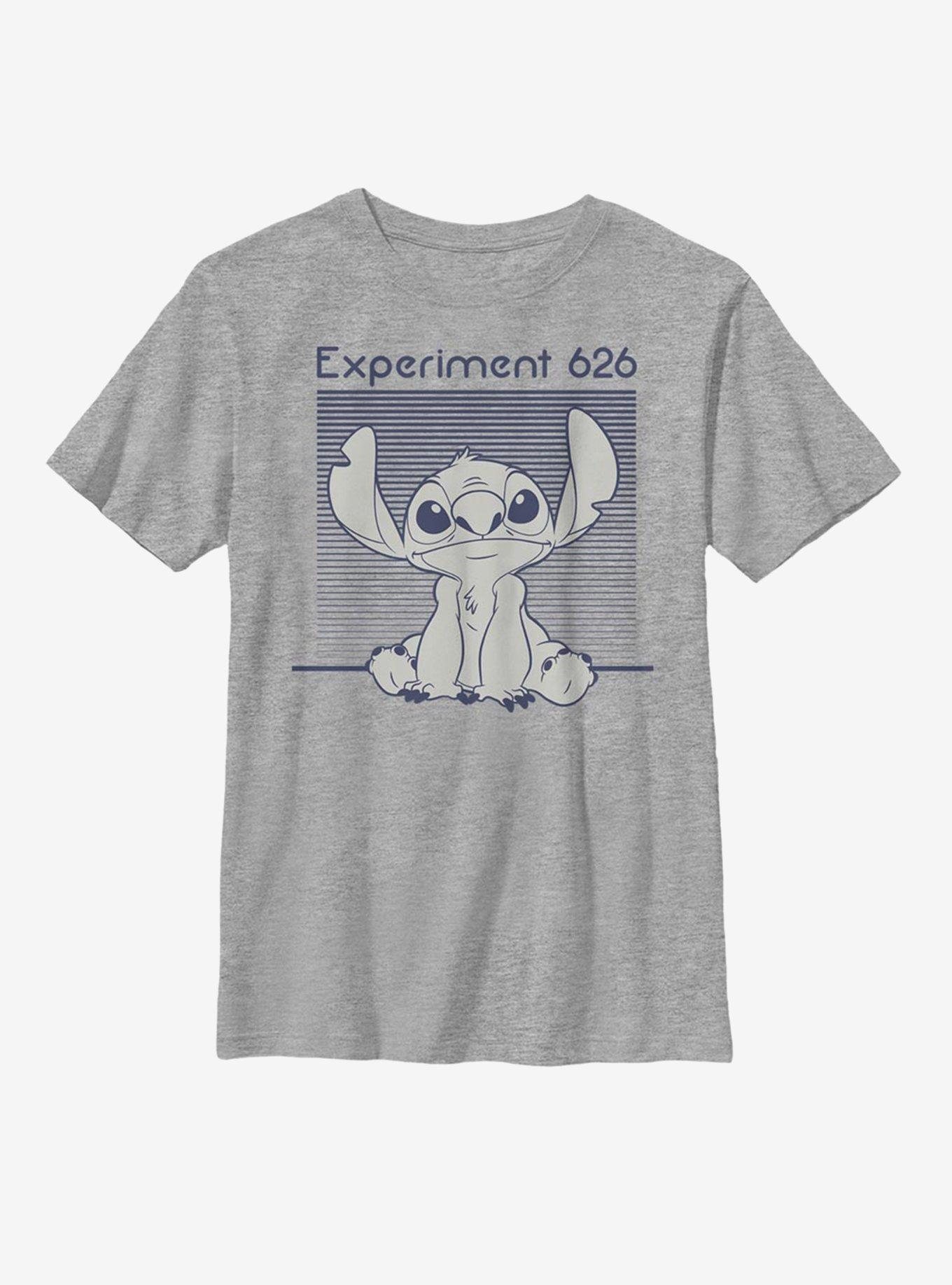Disney Lilo And Stitch Experiment 626 Monochromatic Youth T-Shirt, , hi-res
