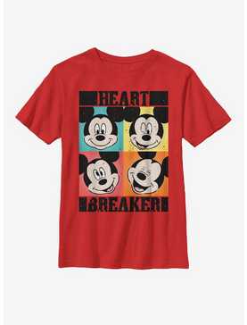Disney Mickey Mouse Heart Youth T-Shirt, , hi-res