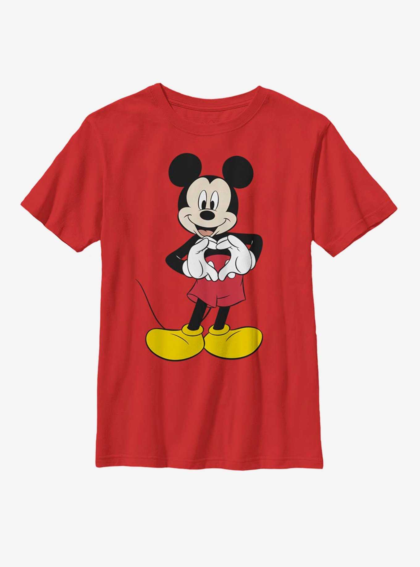 Disney Mickey Mouse Love Youth T-Shirt, , hi-res