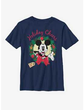 Disney Mickey Mouse Holiday Cheer Son Youth T-Shirt, , hi-res