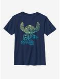 Disney Lilo And Stitch Fill Youth T-Shirt, NAVY, hi-res