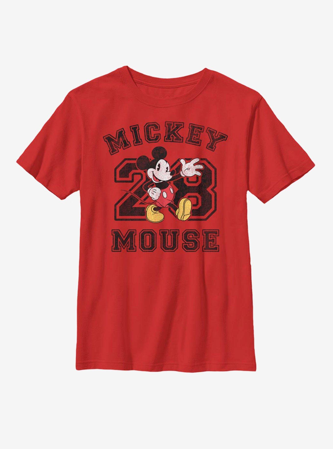 Disney Mickey Mouse Collegiate Youth T-Shirt, , hi-res