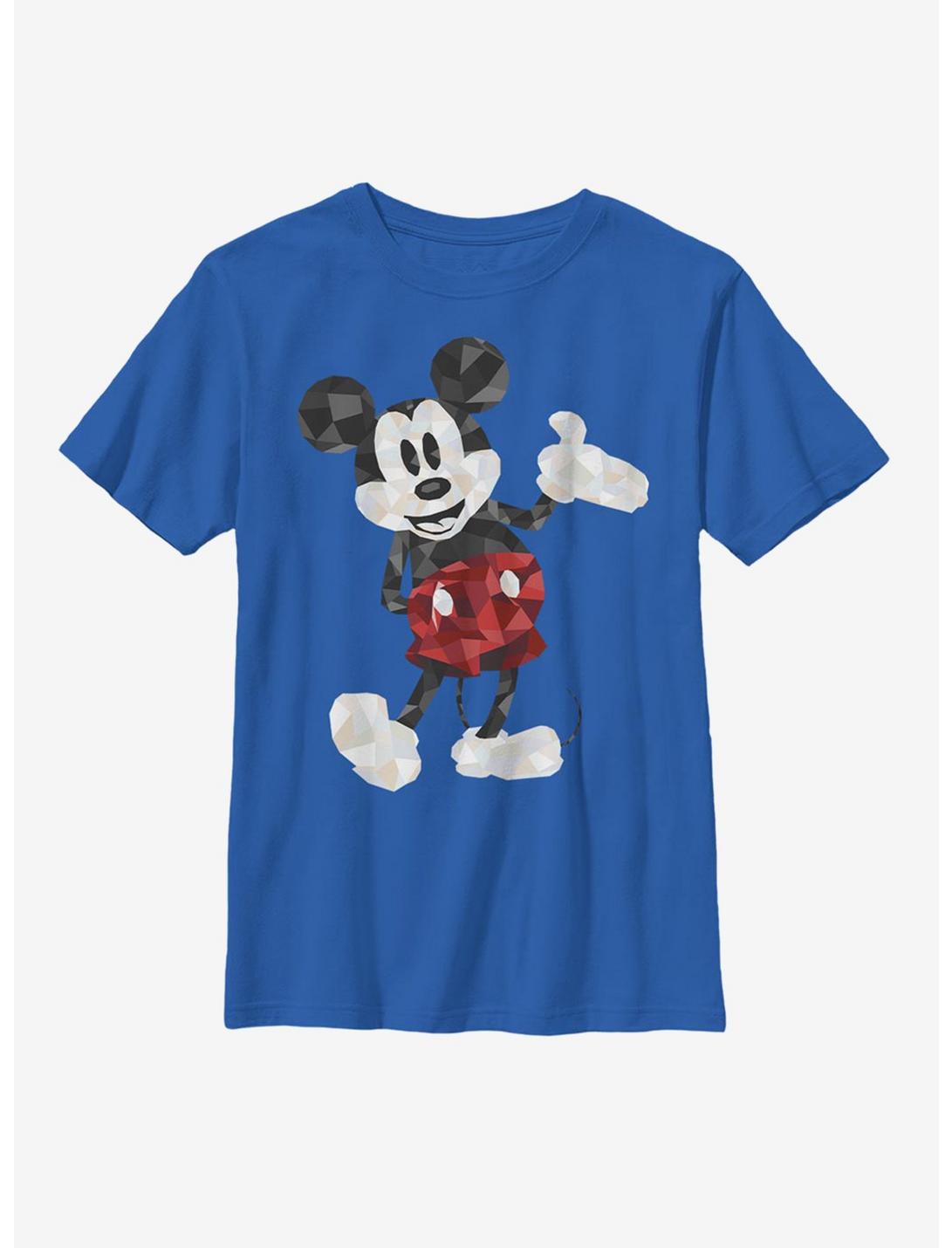 Disney Mickey Mouse Poly Youth T-Shirt, ROYAL, hi-res