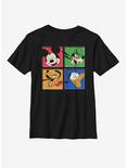 Disney Mickey Mouse And Friends Youth T-Shirt, BLACK, hi-res