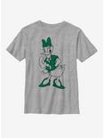 Disney Mickey Mouse Pine Green Daisy Youth T-Shirt, ATH HTR, hi-res