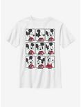 Disney Mickey Mouse Mood Youth T-Shirt, WHITE, hi-res