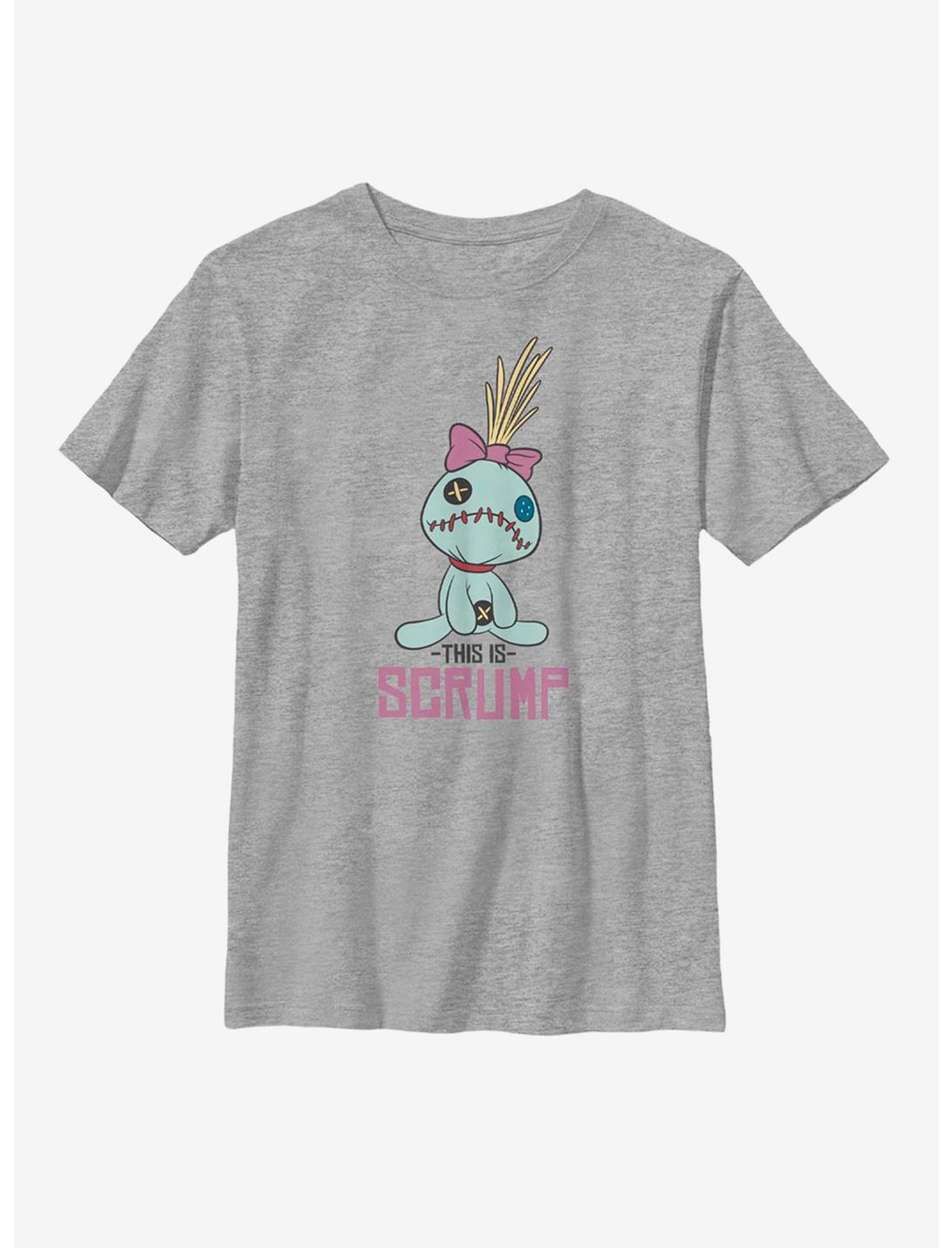 Disney Lilo And Stitch This Is Scrump Youth T-Shirt, ATH HTR, hi-res