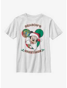 Disney Mickey Mouse Greetings Youth T-Shirt, , hi-res
