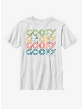 Disney Mickey Mouse Retro Stack Goofy Youth T-Shirt, , hi-res