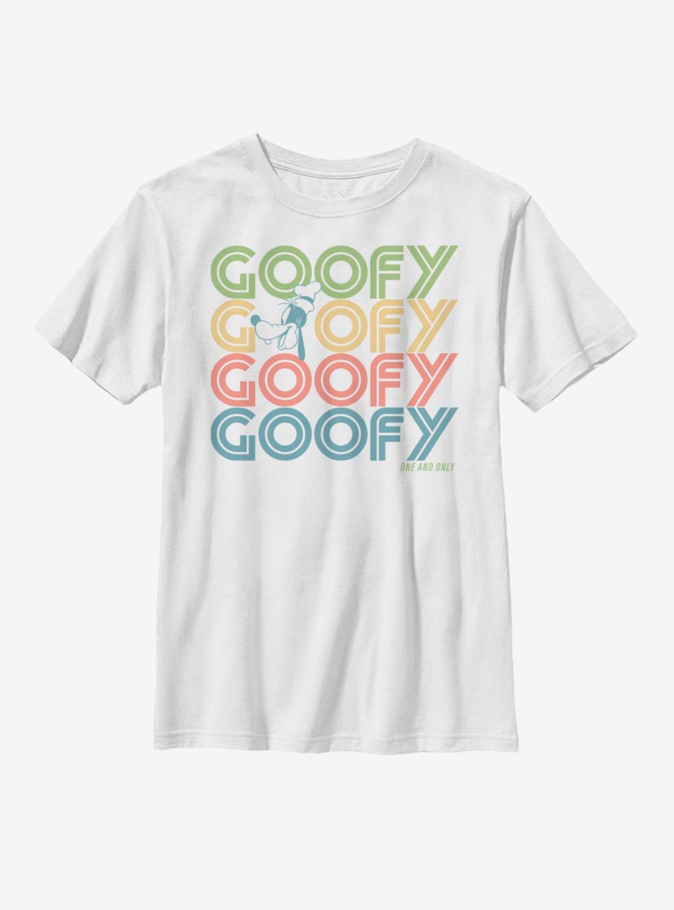 Disney Mickey Mouse Retro Stack Goofy Youth T-Shirt, , hi-res