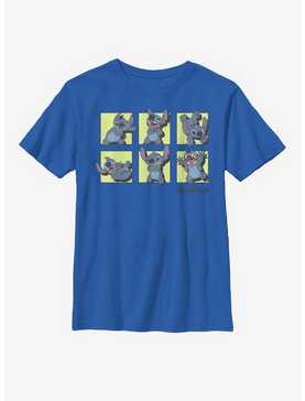 Disney Lilo And Stitch Poses Of Stitch Youth T-Shirt, , hi-res