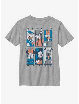 Disney Mickey Mouse Sensational Six Muted Youth T-Shirt, , hi-res