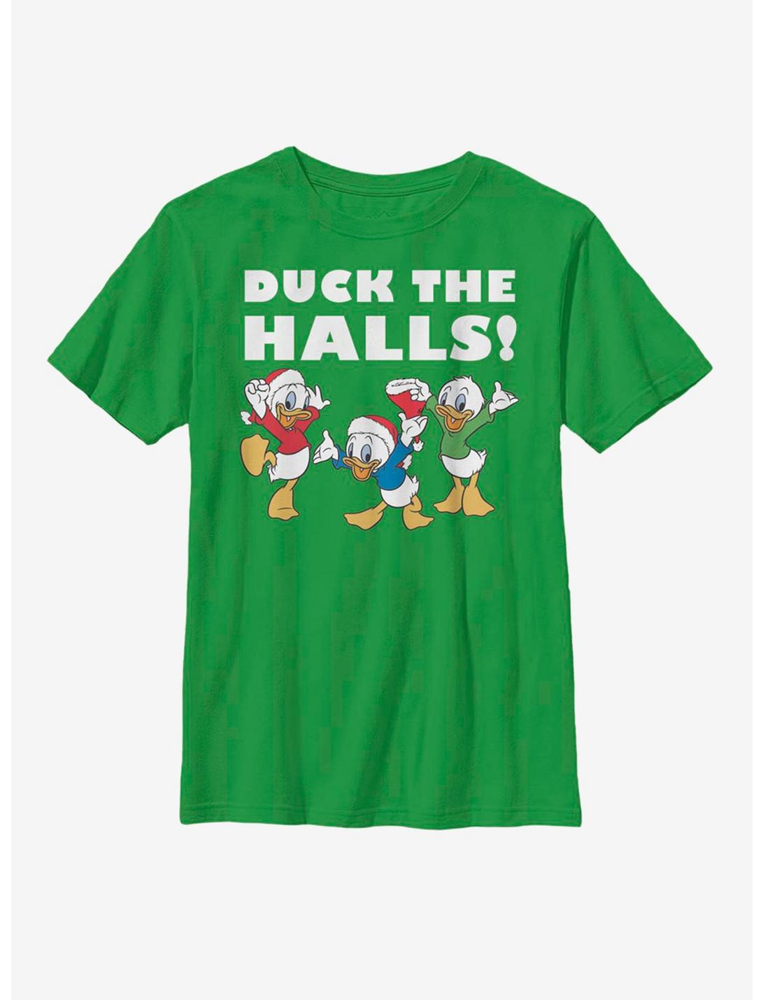 Disney Huey, Dewey And Louie Holiday Youth T-Shirt, KELLY, hi-res