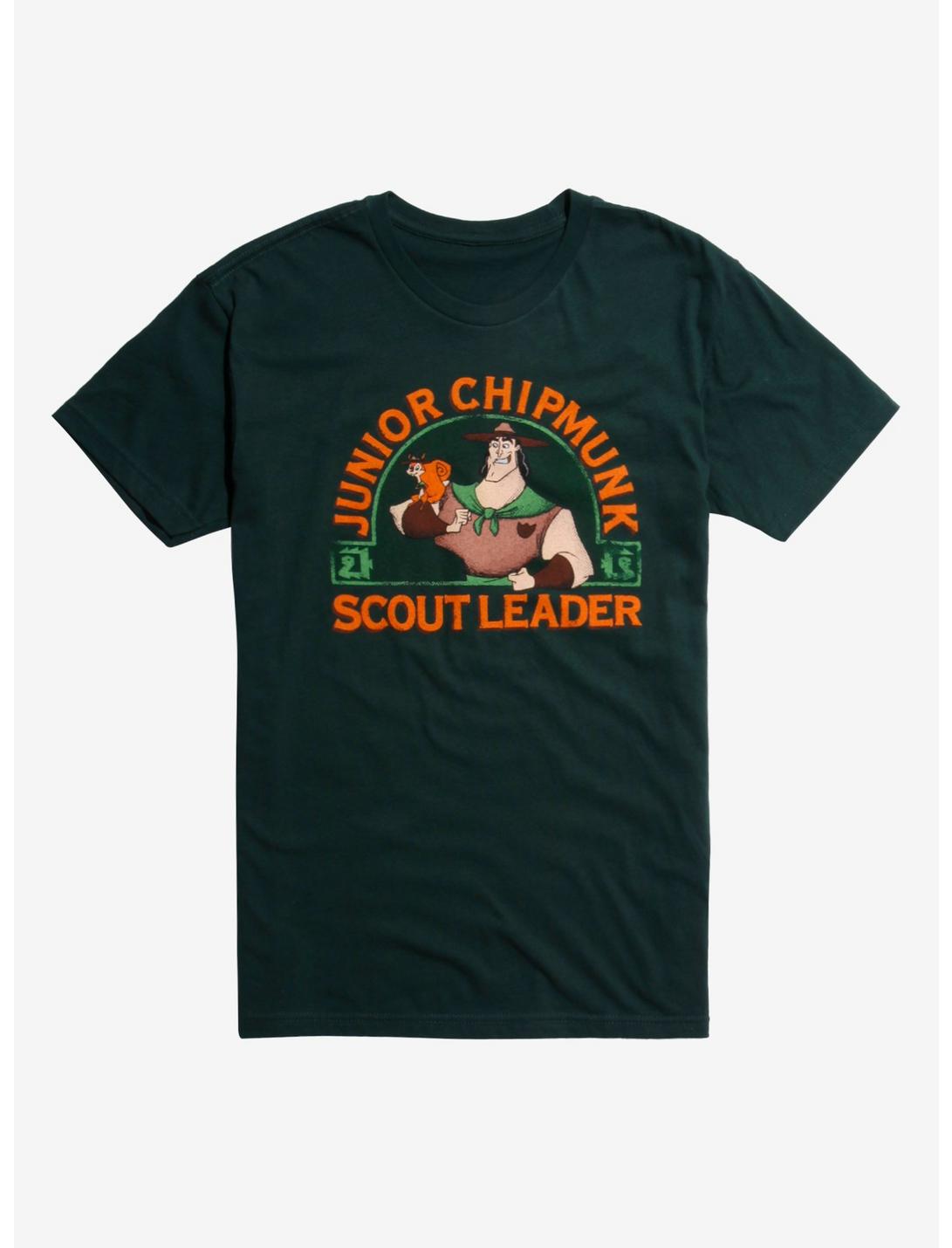Disney The Emperor's New Groove Scout Leader T-Shirt - BoxLunch Exclusive, DARK GREEN, hi-res