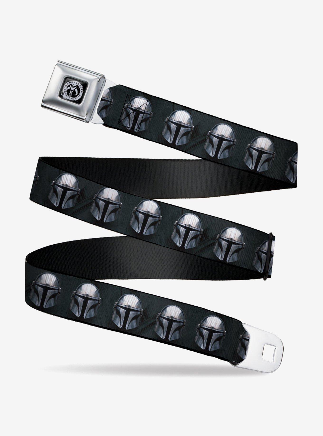 Buckle-Down Star Wars The Mandalorian Mando Seatbelt Belt, , hi-res