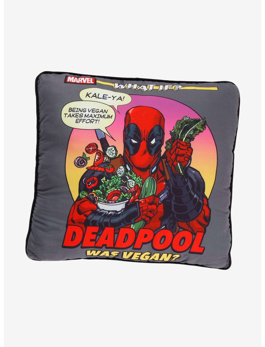 Marvel Deadpool Vegan Pillow, , hi-res