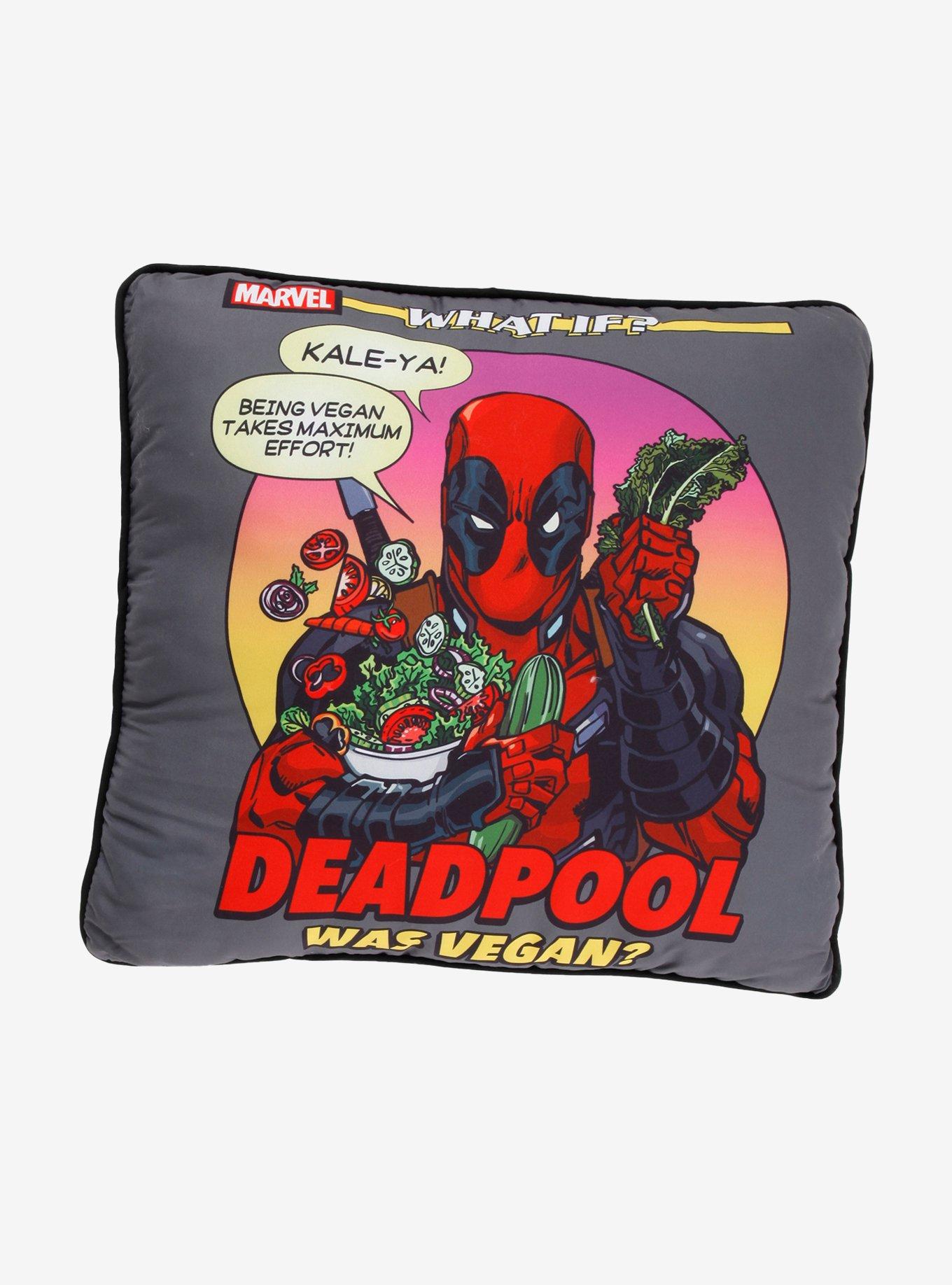 Marvel Deadpool Vegan Pillow, , hi-res