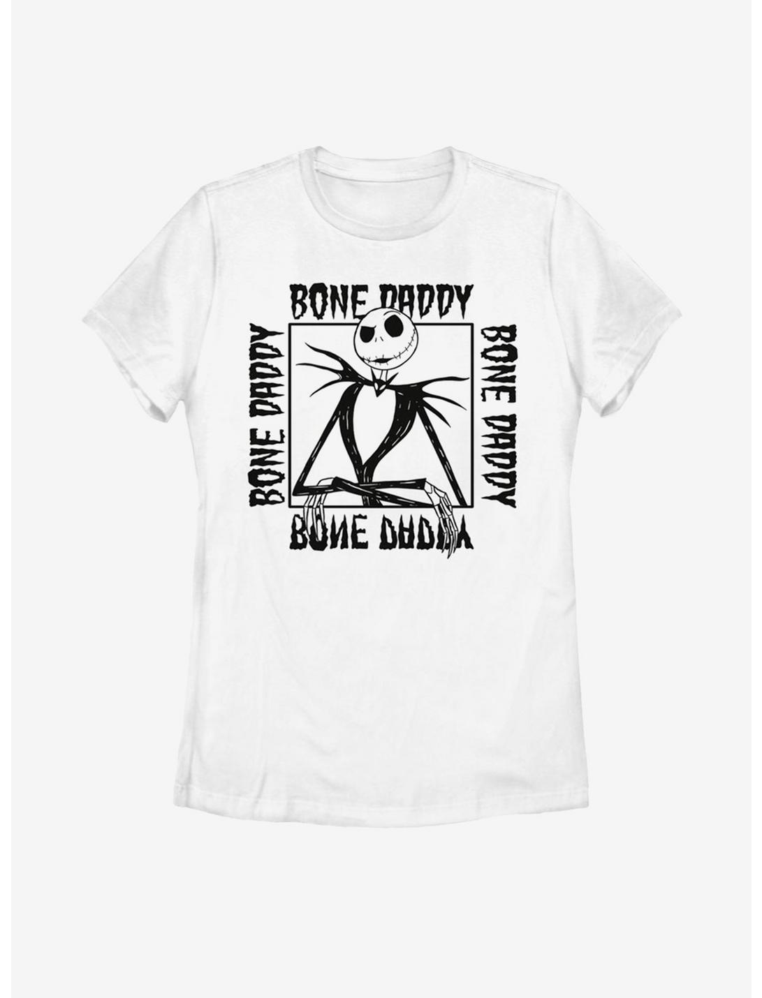 Disney The Nightmare Before Christmas Bone Daddy Womens T-Shirt, WHITE, hi-res
