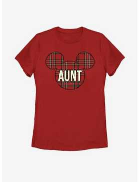 Disney Mickey Mouse Aunt Holiday Patch Womens T-Shirt, , hi-res