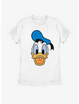 Disney Mickey Mouse Big Face Donald Womens T-Shirt, , hi-res