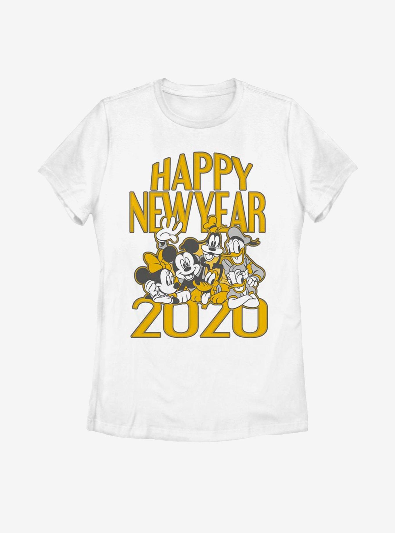 Disney Mickey Mouse Fab Five New Year Womens T-Shirt, , hi-res