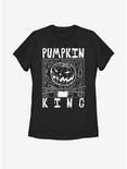 Disney The Nightmare Before Christmas Pumpkin King Womens T-Shirt, BLACK, hi-res