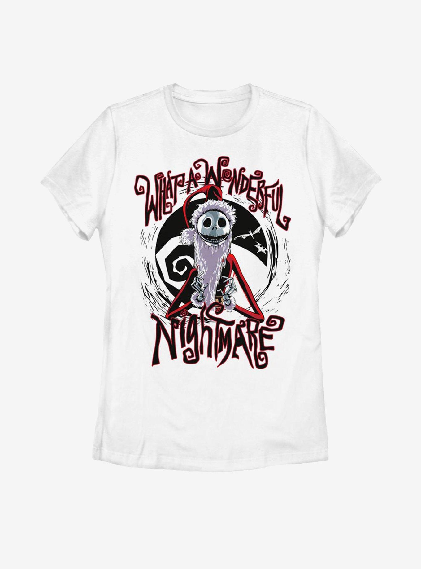 Disney The Nightmare Before Christmas Santa Jack Womens T-Shirt, , hi-res