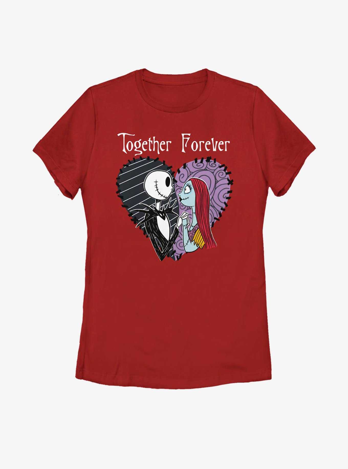 Disney The Nightmare Before Christmas Together Forever Womens T-Shirt, , hi-res