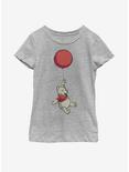 Disney Winnie The Pooh Balloon Winnie Youth Girls T-Shirt, ATH HTR, hi-res