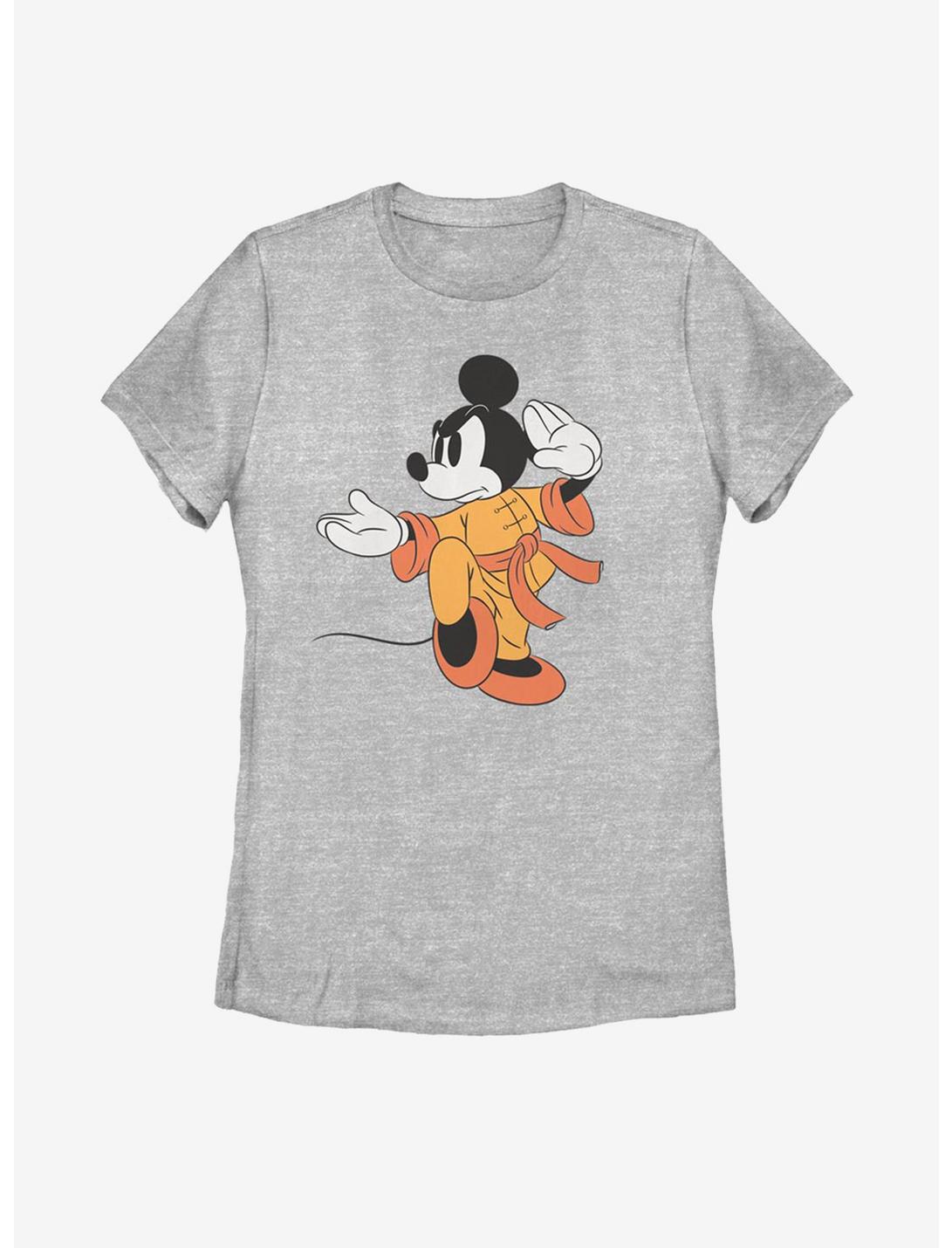 Disney Mickey Mouse Kung Fu Mickey Womens T-Shirt, ATH HTR, hi-res