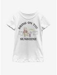 Disney Winnie The Pooh Bring On The Sunshine Youth Girls T-Shirt, WHITE, hi-res