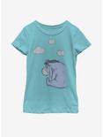 Disney Winnie The Pooh Cloudy Eeyore Youth Girls T-Shirt, TAHI BLUE, hi-res