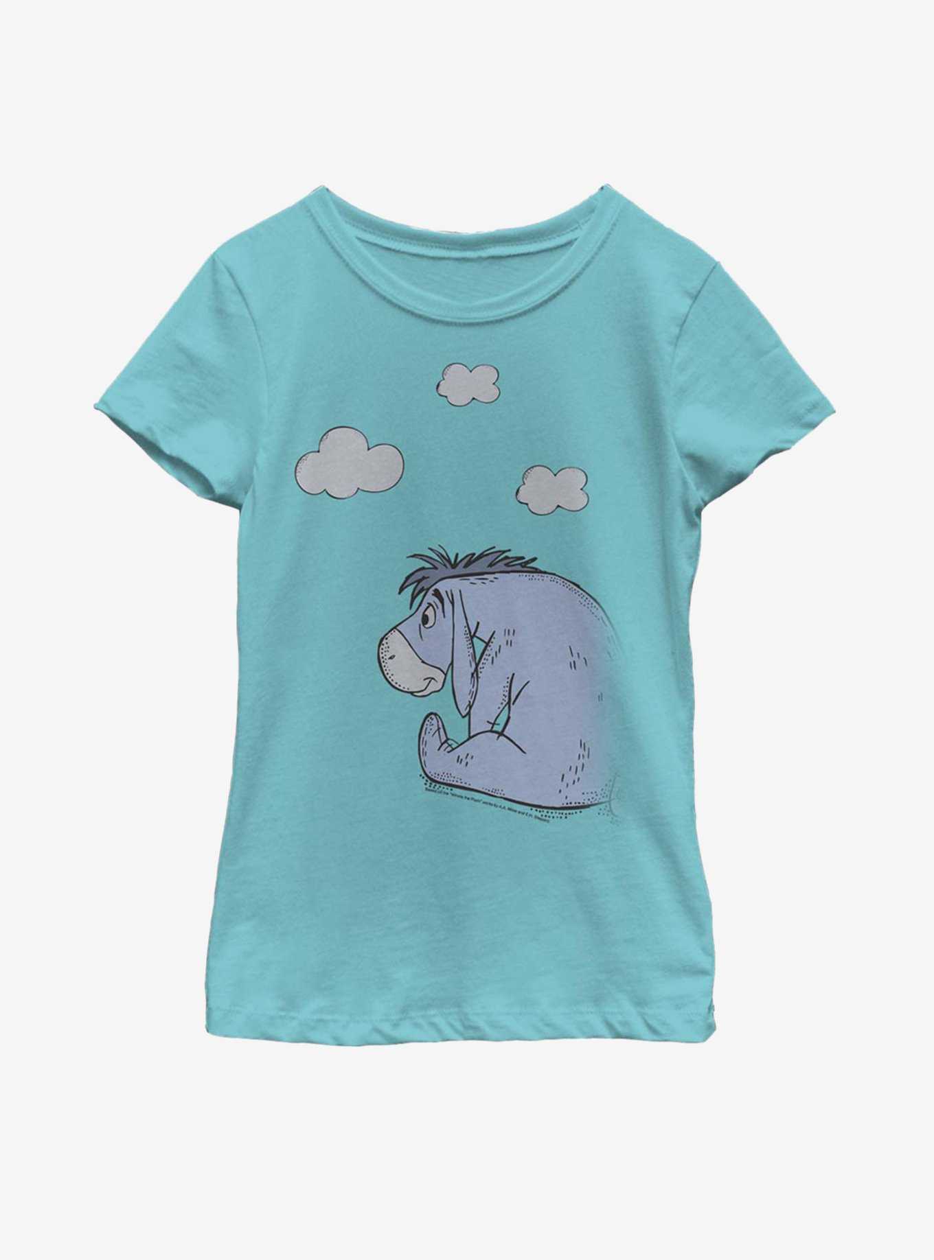 Disney Winnie The Pooh Cloudy Eeyore Youth Girls T-Shirt, , hi-res